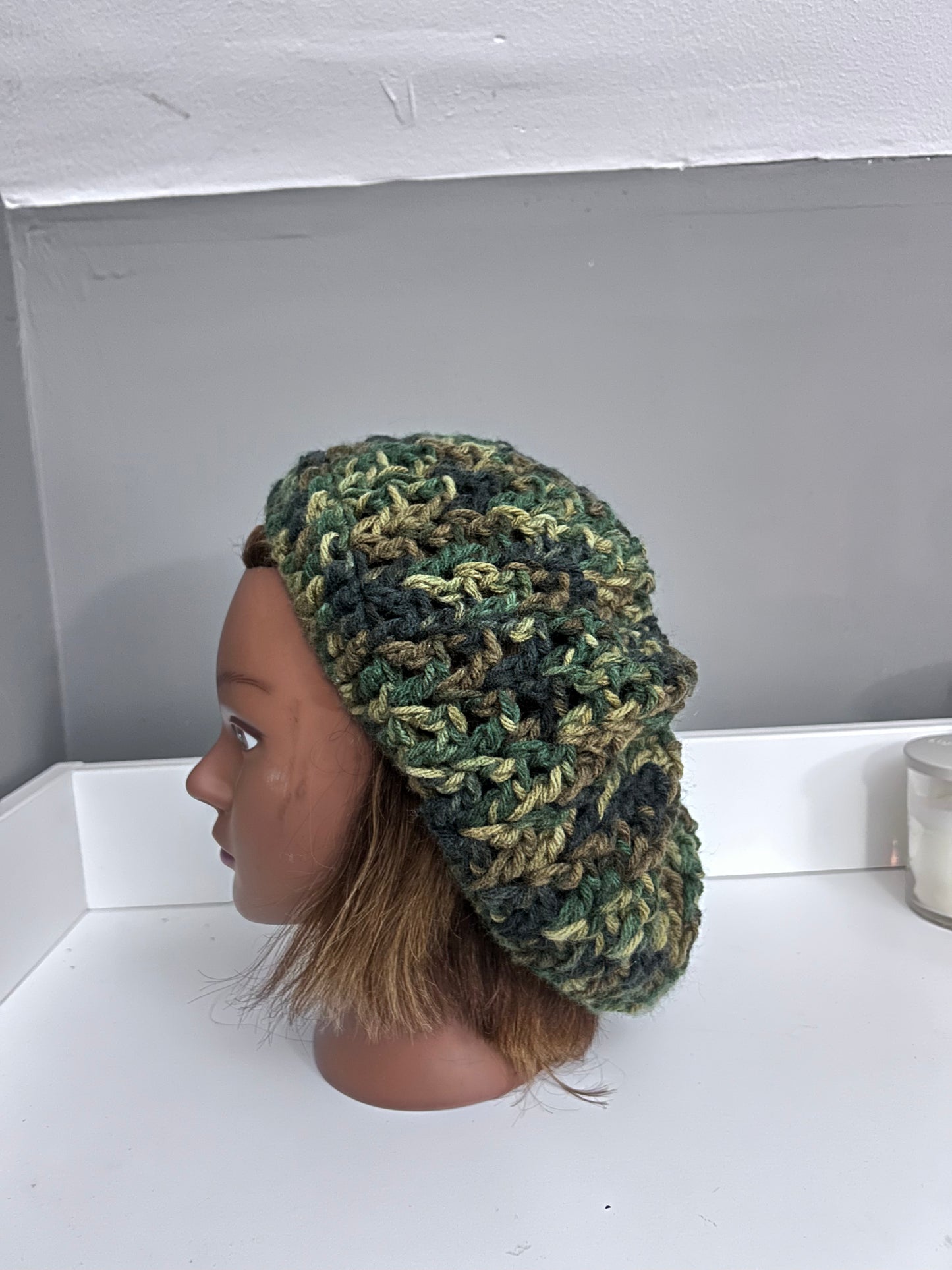 Camo Slouchy Beanie