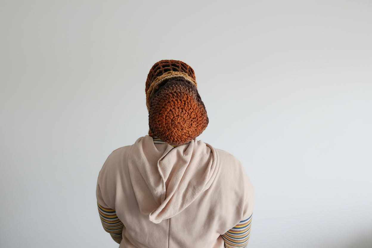 Slouchy Beanie Wrap Scarf