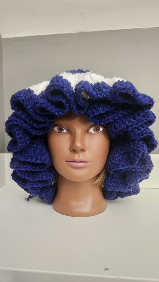 Ruffling Ruffle hat