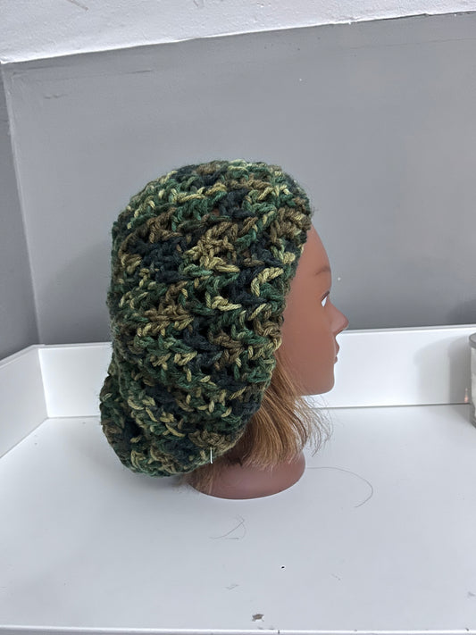 Camo Slouchy Beanie