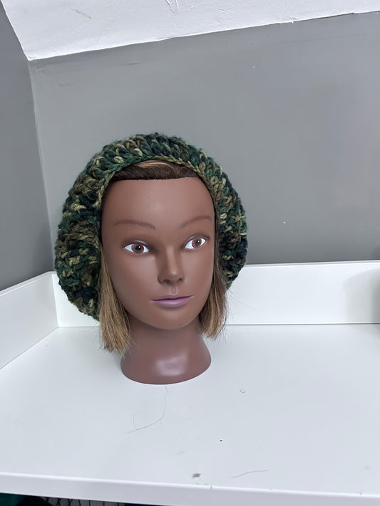 Camo Slouchy Beanie